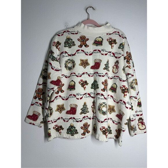 Cambridge Dry Goods Tops - Vintage Rare Cambridge Dry Goods Cotton Blend Sweatshirt Turtles Neck Size XL